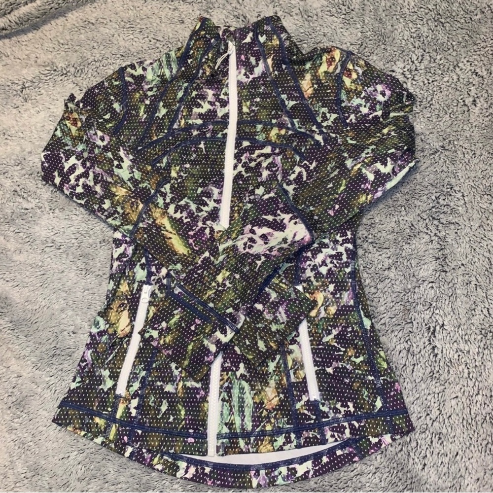 Lululemon Define Floral Jacket